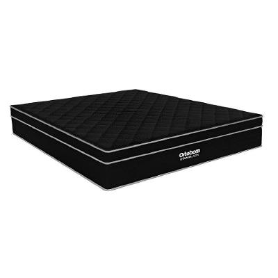 Colchão Casal Molas Ensacadas Star Superpocket D33 D45 138x188x38cm Preto Ortobom