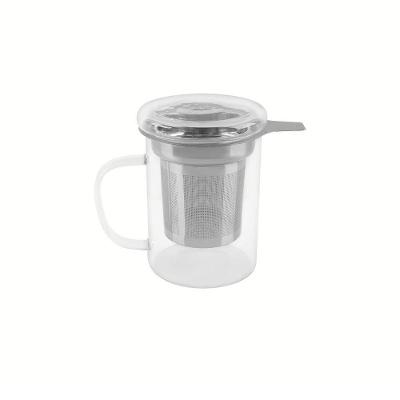 Caneca De Vidro Tramontina Com Infusor De Chá 350 ml