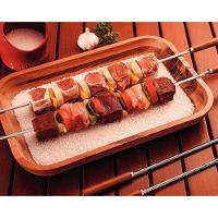 Conjunto De Espetinhos Tramontina 6 Peças Aço Inox Com Cabo De Madeira 50 Cm - 2