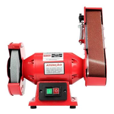 Moto Esmeril 6'' 360w Com Lixa Cinta Bivolt Worker