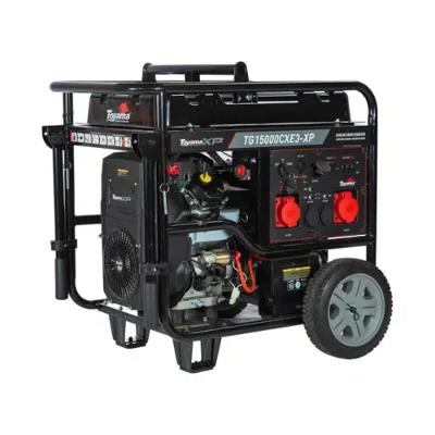 Gerador à Gasolina 17,0 Kw 380v Trifásico Partida Elétrica Tg15000cxe3-xp Toyama