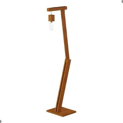 Luminaria De Chão Com Regulagem Quioto Amadeirado