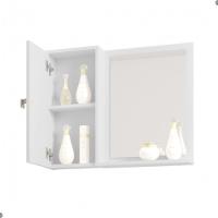 Conjunto Gabinete E Espelheira Colmar Branco - 3