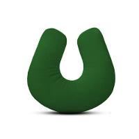 Kit Amamentação Poltrona + Puff + Almofada Julia Suede Verde - 2