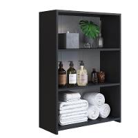 Modulo Organizador Multiuso Funcionale Art In Moveis Preto - 3