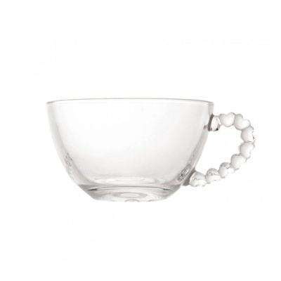 Xícara Cha De Cristal Coração 200 Ml - Lyor