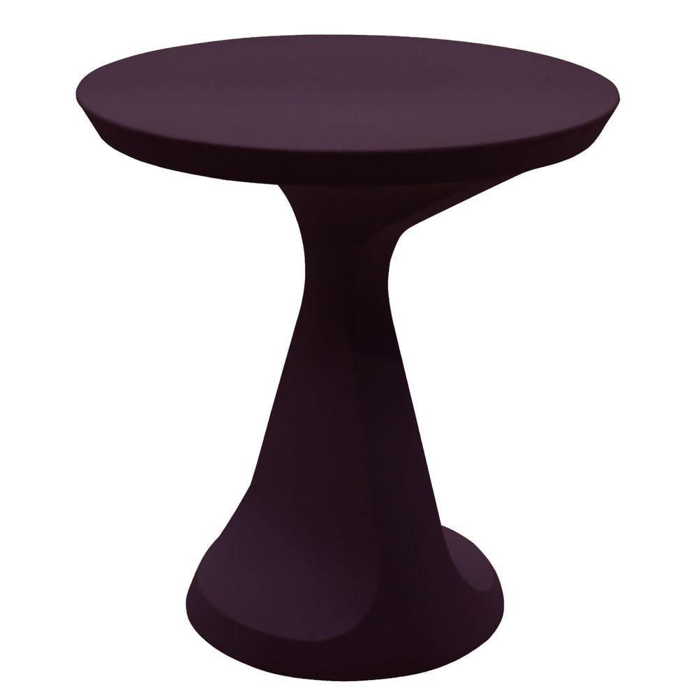 Mesa Tramontina Salut em Polietileno Marrom Café - 1