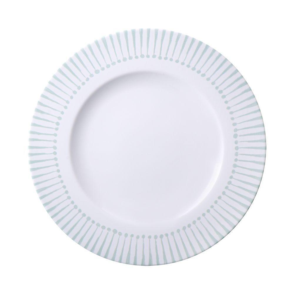 Prato Raso Tramontina Monocroma Em Porcelana Decorada 28 Cm - 8