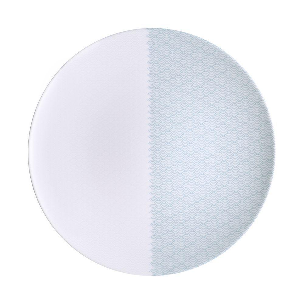 Prato Raso Tramontina Aquarius Em Porcelana Decorada 28 Cm - 1