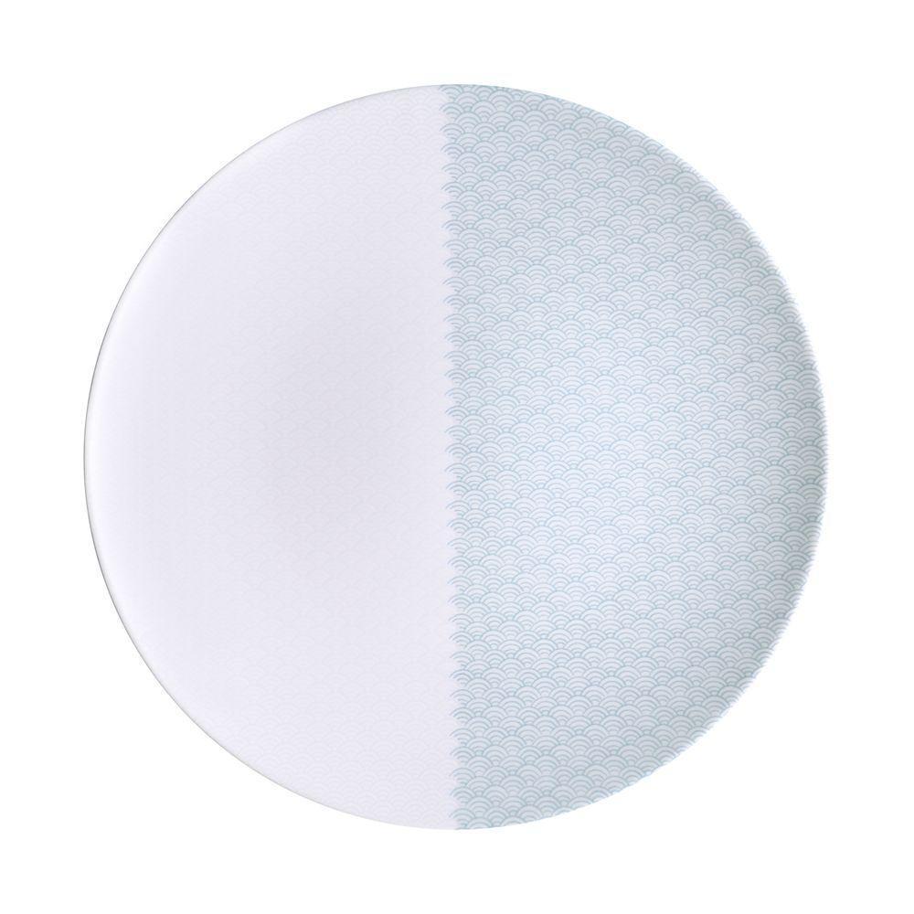 Prato Raso Tramontina Aquarius Em Porcelana Decorada 28 Cm - 7