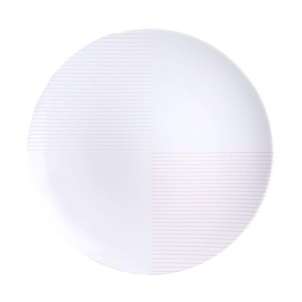 Prato Raso Tramontina Grid Em Porcelana Decorada 28 Cm - 1