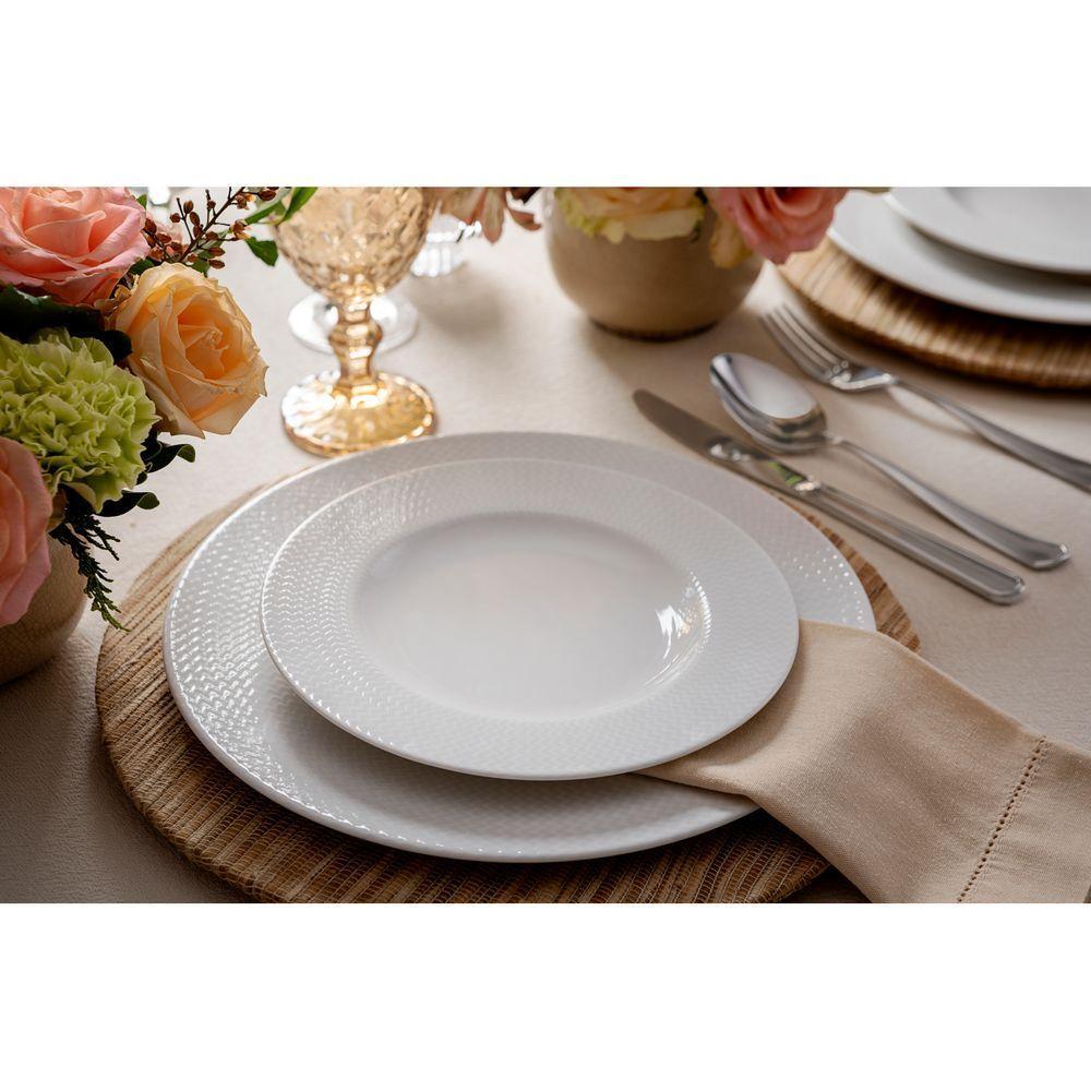 Prato Raso Tramontina Mesh Em Porcelana Decorada 28 Cm - 6