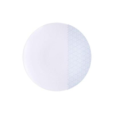 Prato Sobremesa Tramontina Aquarius Em Porcelana Decorada 21 Cm