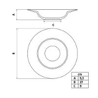 Prato Pasta Tramontina Maragogi Em Porcelana 27 Cm - 3