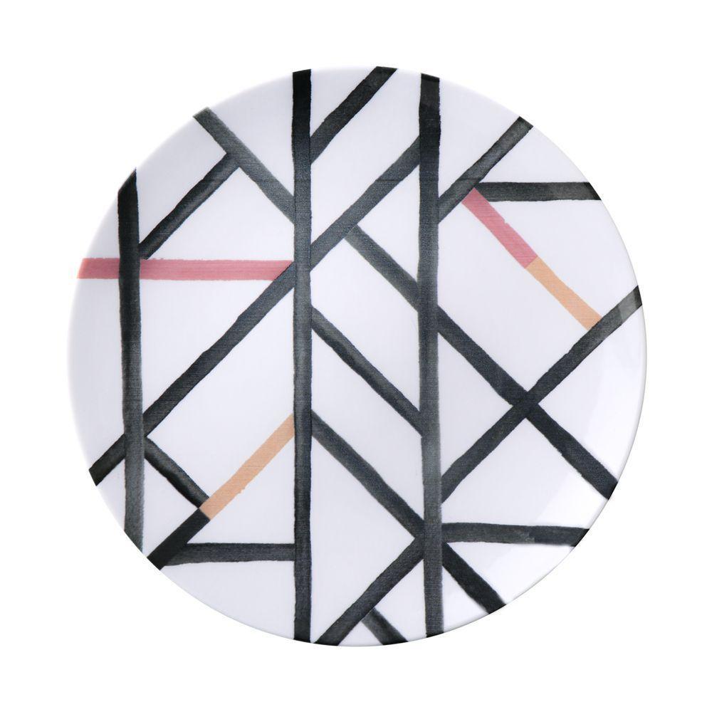 Prato Raso Tramontina Street Em Porcelana Decorada 28 Cm - 1