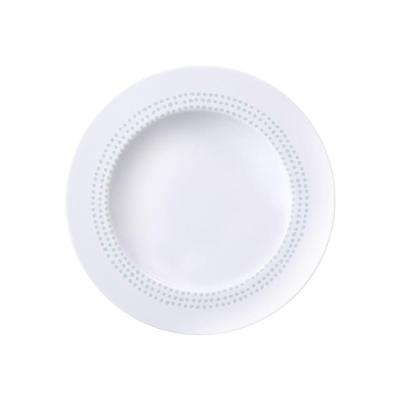 Prato Fundo Tramontina Monocroma Em Porcelana Decorada 23 Cm