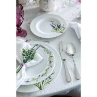 Jogo De Pratos Tramontina Lilla Em Porcelana Decorada 12 Peças - 6