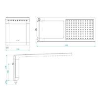 Ducha Chuveiro Acqua Storm Alta Performance Lorenzetti Preto E Cromado 220V - 2