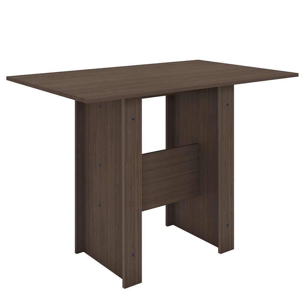 Mesa De Jantar Sala Milano 4 Lugares 108 X 68 Cm Amendoa - 1