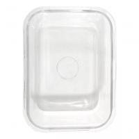 Pote De Vidro Retangular Hermetico Marmita 1000 Ml - Mimo - 2