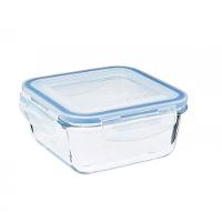 Pote Hermetico Quadrado Marmita De Vidro 550 Ml - Mimo - 1