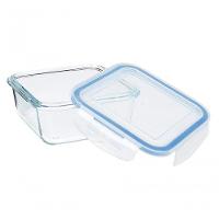 Pote Hermetico Quadrado Marmita De Vidro 550 Ml - Mimo - 6