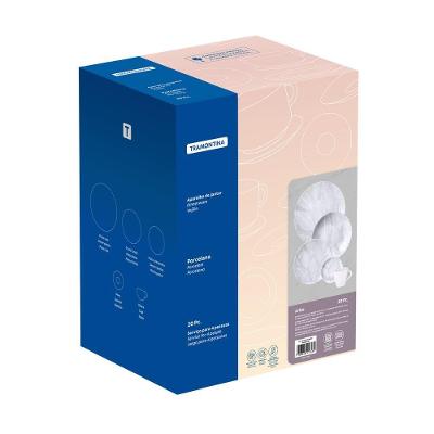 Aparelho De Jantar Tramontina Arbo Em Porcelana Decorada 20 Peças