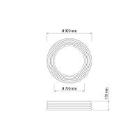 Mangueira Pead Tramontina, De 25 Espessura 3 Mm 50 M