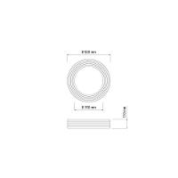 Mangueira Pead Tramontina, De 25 Espessura 3 Mm 50 M - 9