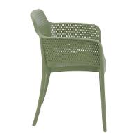 Cadeira Tramontina Gabriela Eco Em Polipropileno Oceano Clean Verde Oliva - 5