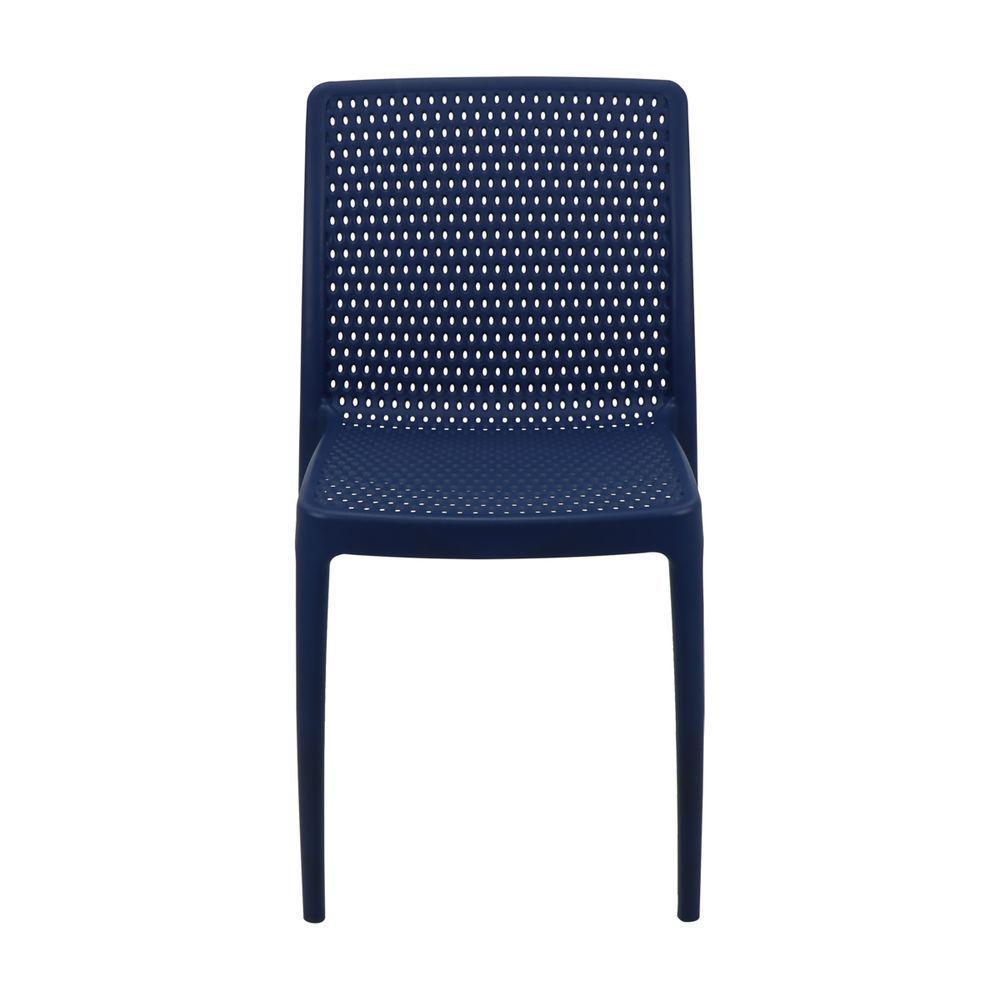 Cadeira Tramontina Isabelle Eco Em Polipropileno Oceano Clean Azul Yale - 4