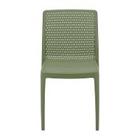 Cadeira Tramontina Isabelle Em Polipropileno Ocean Clean Verde Oliva - 10