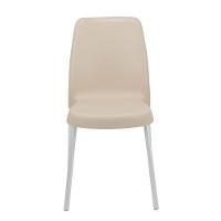 Cadeira Tramontina Vanda Com Pernas De Alumínio Em Polipropileno Areia - 1