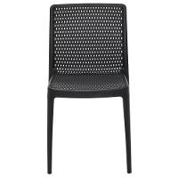 Cadeira Tramontina Isabelle Eco Em Polipropileno Oceano Clean Preto - 1