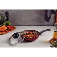 Frigideira Funda Tramontina Paris Em Alumínio Com Revestimento Interno E Externo Em Antiaderente Starflon Max Chumbo Com - 3