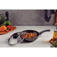 Frigideira Funda Tramontina Paris Em Alumínio Com Revestimento Interno E Externo Em Antiaderente Starflon Max Chumbo Com - 3