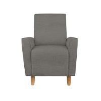 Kit Amamentação Poltrona + Puff + Almofada Sophia Suede Cinza - 6