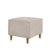 Kit Amamentação Poltrona + Puff + Almofada Sophia Linho Bege - 6