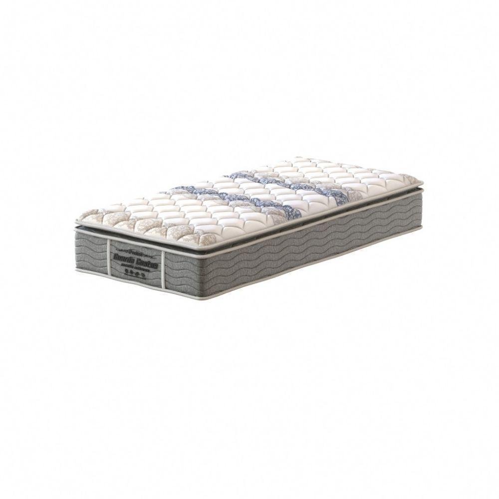 Colchão Solteiro Espuma Ad Resistence Probel 28cm Branco/Cinza (88x188x28cm) - 1