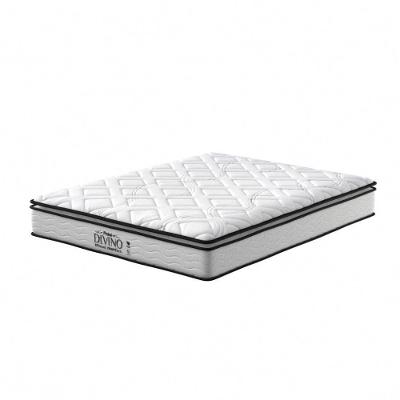 Colchão Queen Espuma Ad Resistence Premium Probel 28cm Branco/Preto