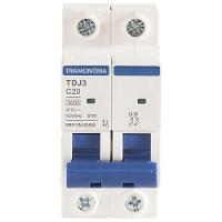 Minidisjuntor Tdj3ka 2 P 20 A Curva C Tramontina - 4
