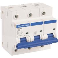 Minidisjuntor Tdj10ka 3 P 125 A Curva C Tramontina - 2