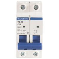 Minidisjuntor Tdj3ka 2 P 16 A Curva C Tramontina - 1