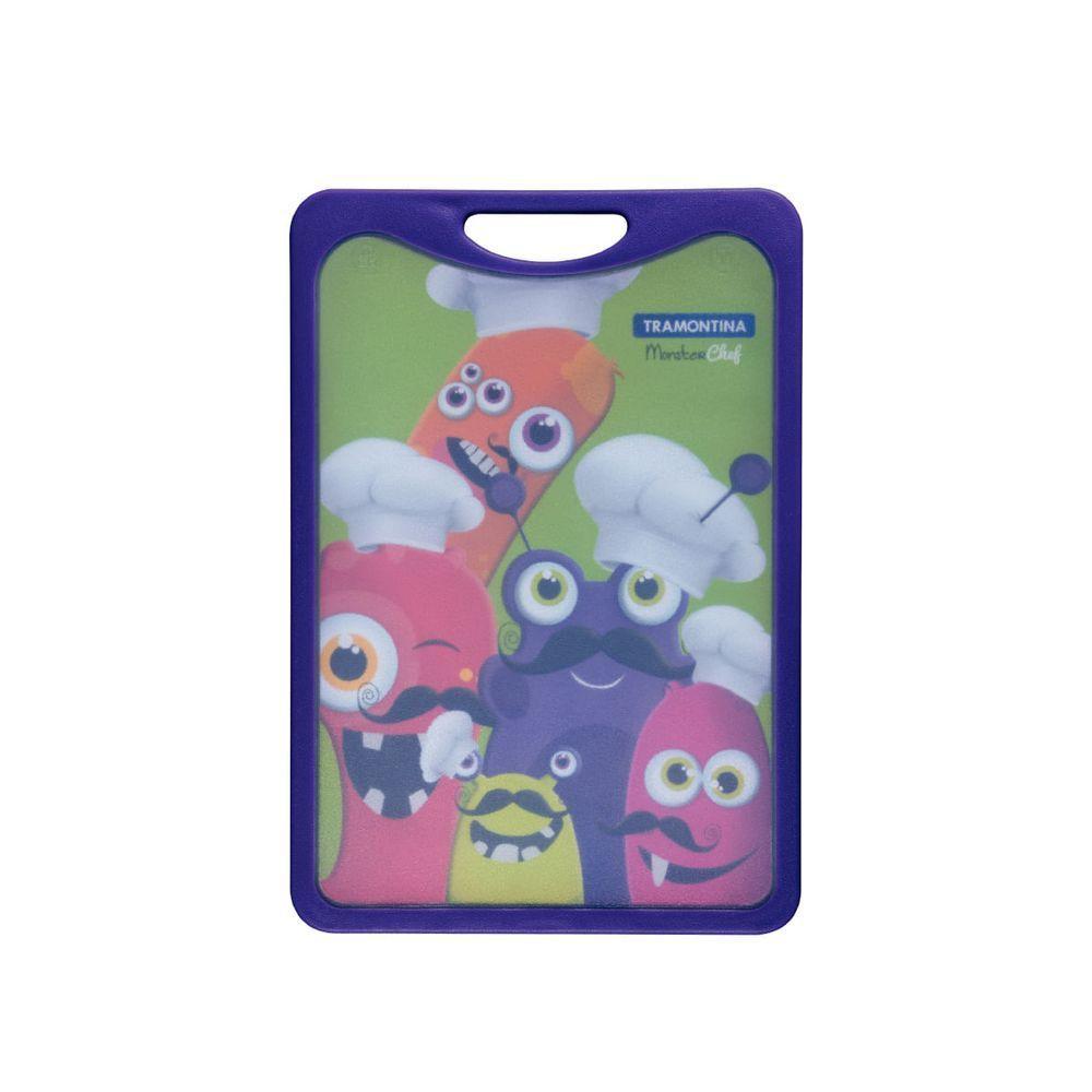 Tábua para Alimentos Tramontina Monsterchef em Polipropileno com Bordas Emborrachadas - 1