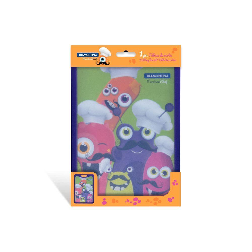 Tábua para Alimentos Tramontina Monsterchef em Polipropileno com Bordas Emborrachadas - 2