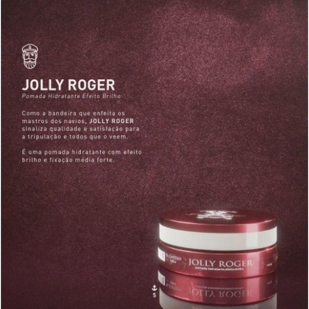 Pasta Hidratante Efeito Brilho Jolly Roger 100g El Capitán - 2