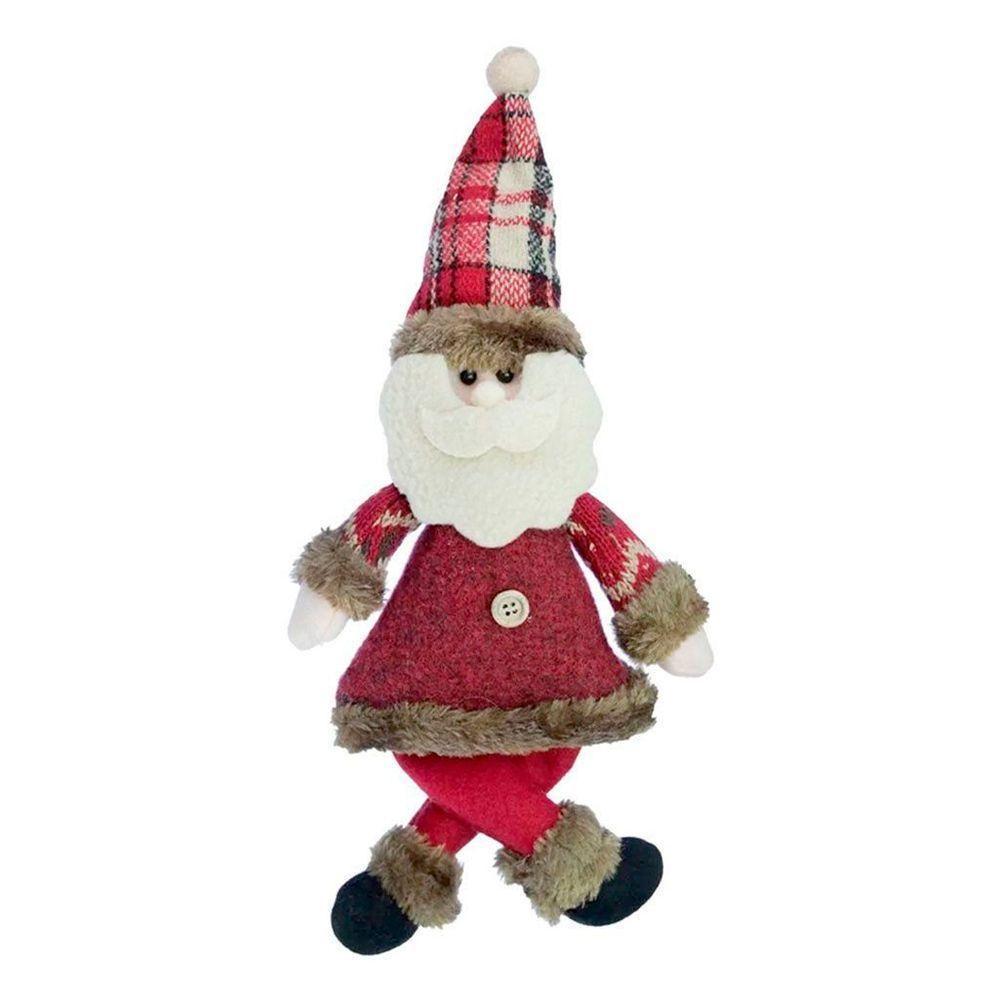 Enfeite Papai Noel Natal Em Tecido 30cm - 1
