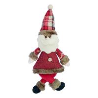 Enfeite Papai Noel Natal Em Tecido 30cm - 1