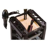 Kit 2 Carrinho Auxiliar Cabeleireiro Vegas 460 Multiuso