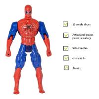 Boneco Super Herói Articulado Homem Aranha C/ Imnetro 29cm - 3